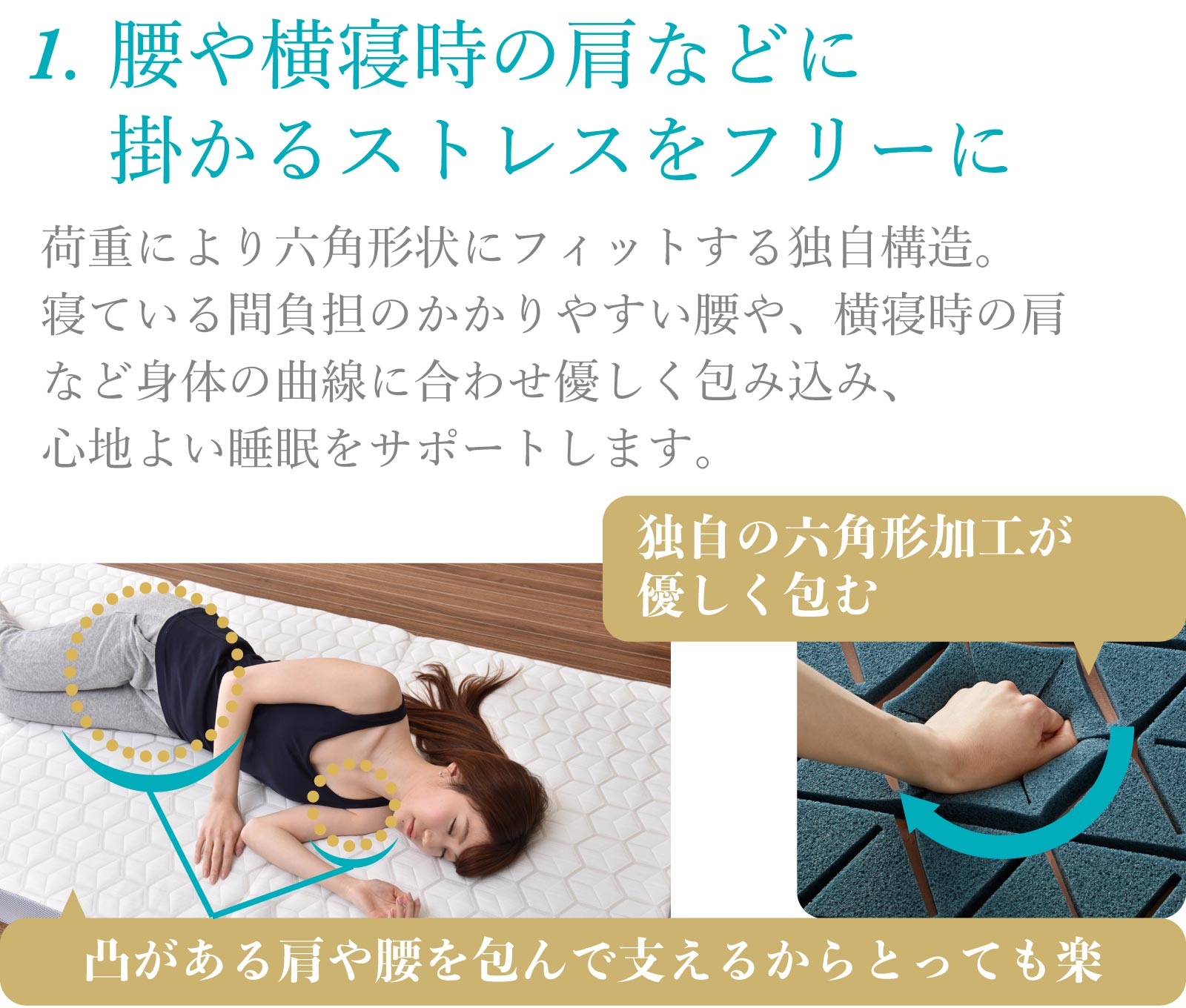 エアロフローファセット敷布団