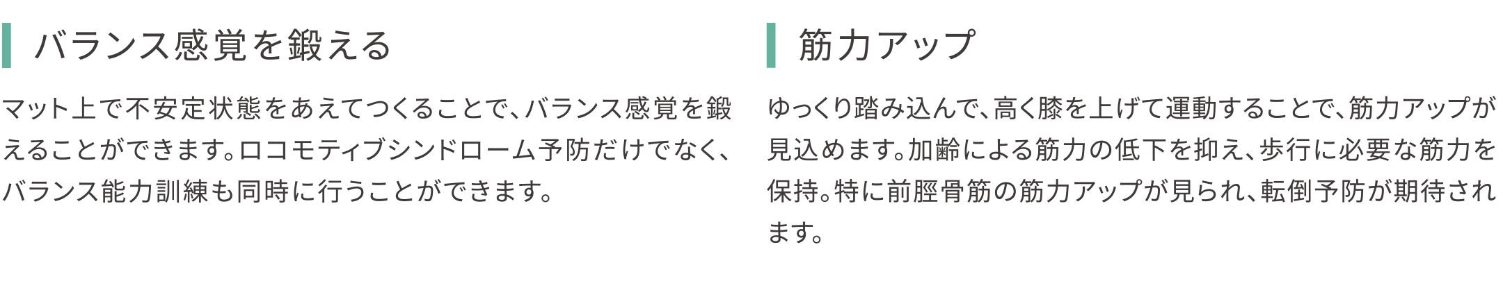 ロコモマット