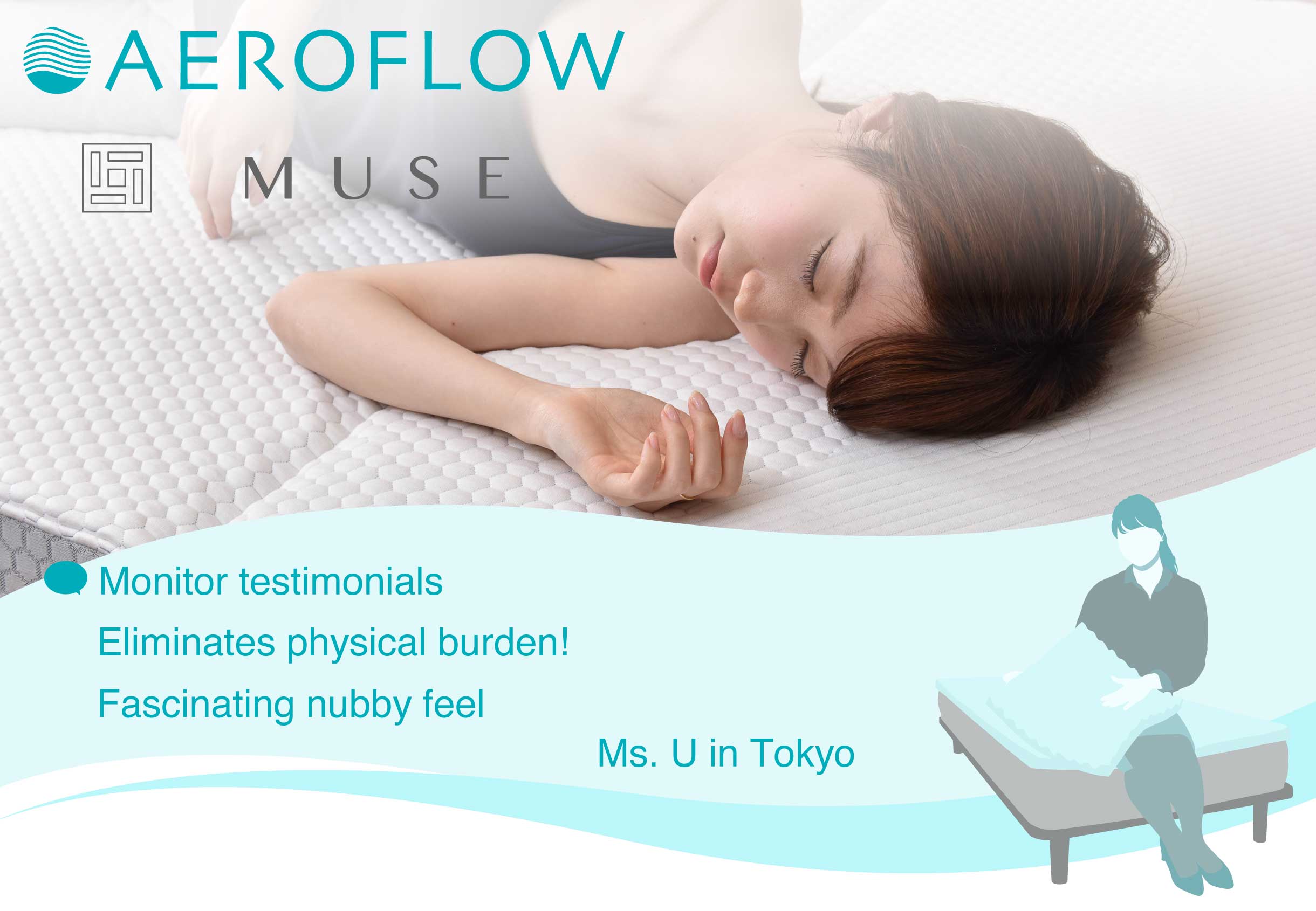 AEROFLOW Muse Mattress topper